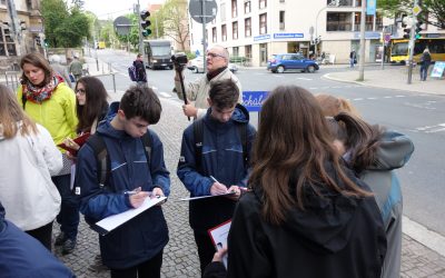 Projekttag „Auf den Spuren der NS- Zeit durch Dresden-Plauen“ an der 55. Oberschule