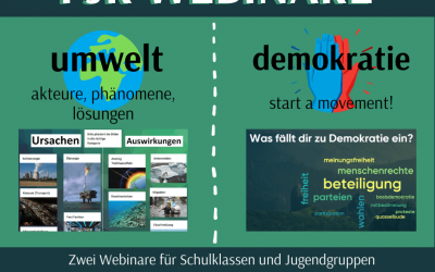 Zwei neue digitale Workshops im Bildungsangebot