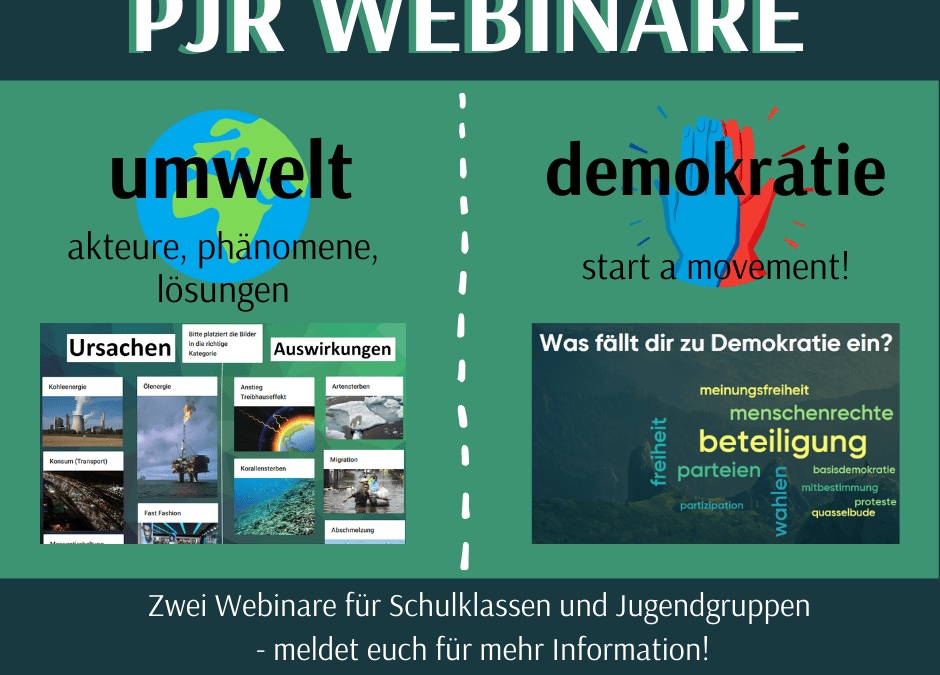 Zwei neue digitale Workshops im Bildungsangebot