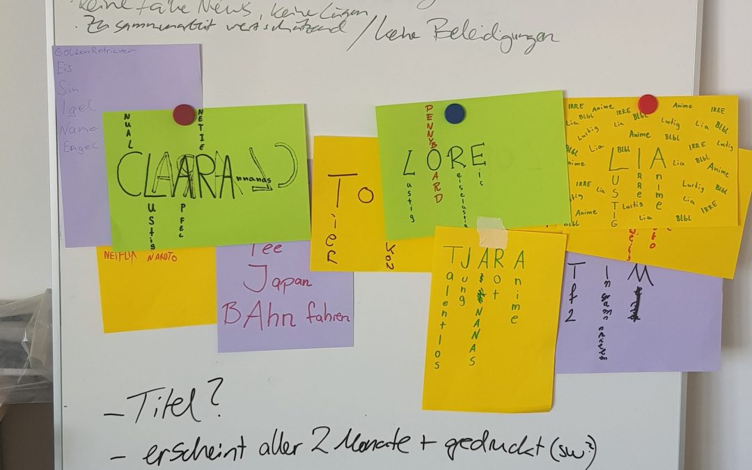 Ganztagsangebot „Schülerzeitung“ an der Universitätsschule