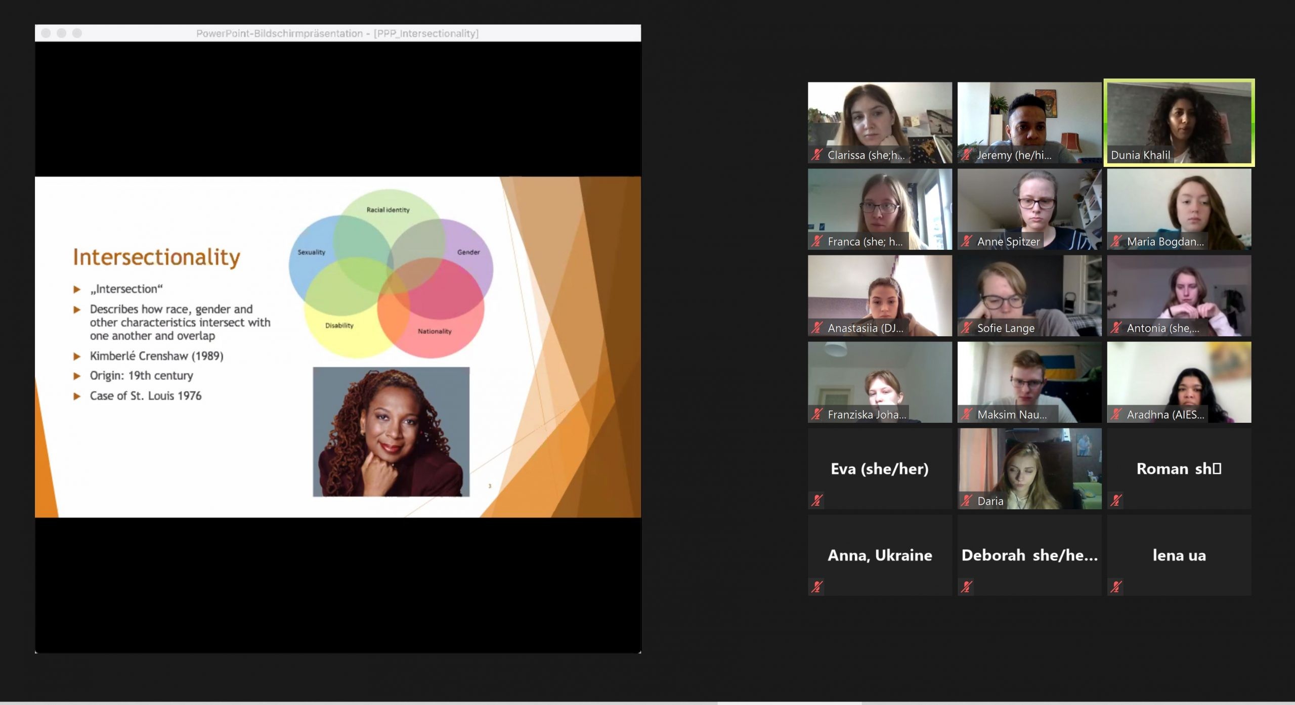 Dunia Khalil intersectional