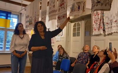 Rückblick: Traditionelle gestickte Tücher aus der Ukraine