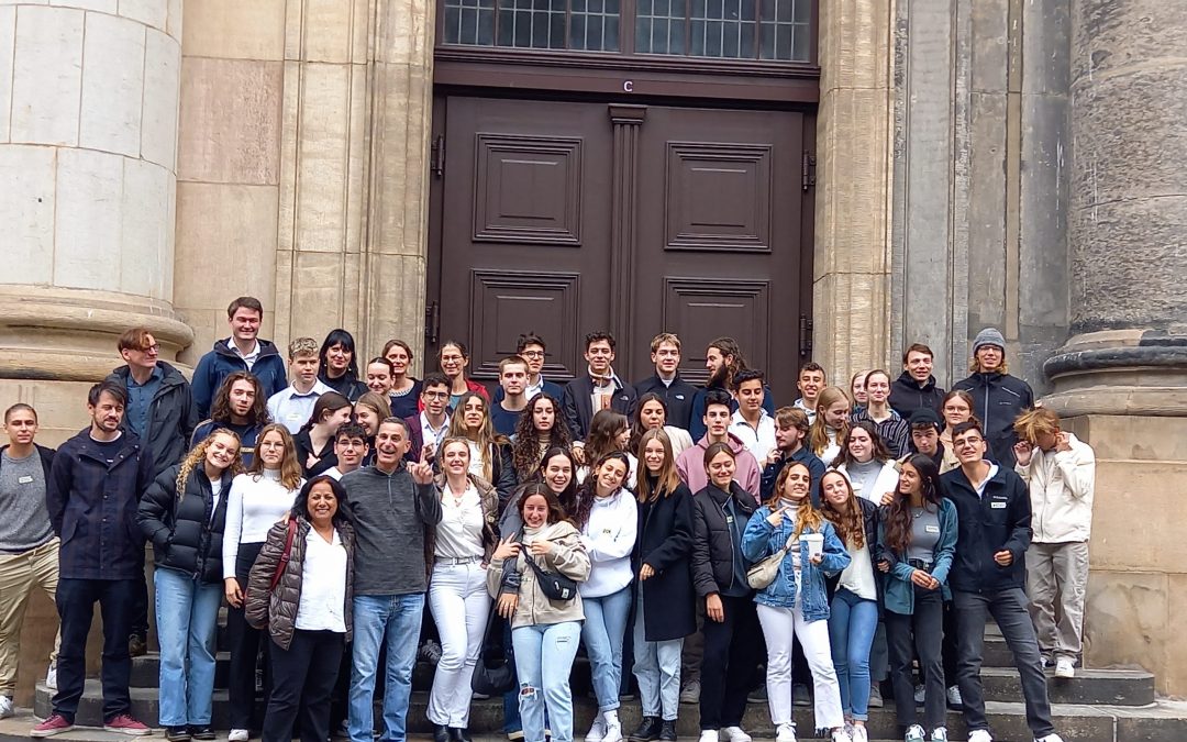 Im Austausch mit israelischen Jugendlichen in Dresden