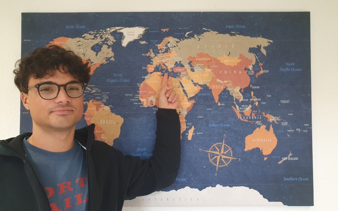 An italian guy in Dresden.