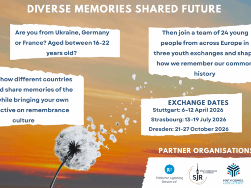 Jugendbegegnung „Diverse Memories – Shared Future“